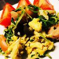まゆぶう❤'s cooksnap of when they made 豆苗×たまご♡ごま油炒め.