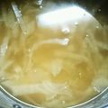 crystaI's cooksnap of when they made 白菜の鶏ガラスープ.