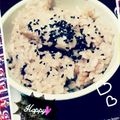 ☆ともぴょん❤☆'s cooksnap of when they made 餅とあずき缶deもち米いらずのお赤飯.