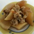 なっちゃんなす子's cooksnap of when they made 【副菜】大根と豚肉の炒り煮.