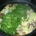 sorakokoro's cooksnap of when they made 博多出身が作る麺つゆと醤油でモツ鍋.
