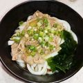 KENERISA's cooksnap of when they made 激楽っ！！豚！肉うどん.