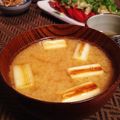 やまぷん's cooksnap of when they made ごま油で！彼氏も絶賛♪白ネギの味噌汁.