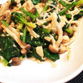 なちゅも★'s cooksnap of when they made 簡単！しめじとほうれん草の炒めもの◎.