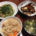 だちょこです。's cooksnap of when they made ほうれん草とえのきのポン酢和え.