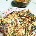 KUMI KUMI's cooksnap of when they made 納豆と長いものチヂミ.