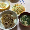08261010's cooksnap of when they made 超簡単！牛丼★.