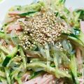 こめかあちゃん♪'s cooksnap of when they made しらたきで！春雨風サラダ☆.