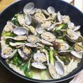 ♡美優♡'s cooksnap of when they made あさりと菜の花のフライパン・パエリア.