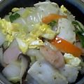 rummy's cooksnap of when they made イカの八宝菜風炒め.