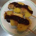 ラクラクダ's cooksnap of when they made 豚肩スライスと新タマネギの柔らか串カツ♪.