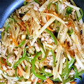 yushisama's cooksnap of when they made 千切りじゃがのオイスター炒め☆.