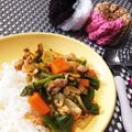 kohaze's cooksnap of when they made 超簡単！！★豚肉と野菜のケチャップ炒め★.