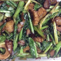トマトはリコピン's cooksnap of when they made かぶの葉とちくわとハムの炒め.