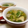 赤い電話's cooksnap of when they made 菜の花のコンソメスープ.