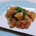 赤い電話's cooksnap of when they made 簡単॰*✩蛸の唐揚げ.