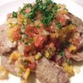カバゴン's cooksnap of when they made 豚ヒレ肉のサルサマリネ.
