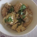 梅星キラ綺羅梅干しサ's cooksnap of when they made 油揚げと新玉葱の卵とじ丼.