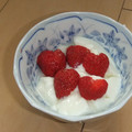 きらり流れ星's cooksnap of when they made ＊桜咲く いちごのヨーグルトデザート.