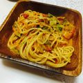 komugiko4's cooksnap of when they made ベーコンとブロッコリーのトマトクリーム.