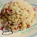 沙央理✧料理見習い✧'s cooksnap of when they made ラー油チャーハン.