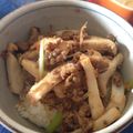 るみい's cooksnap of when they made きのこ丼.