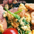 くまちーこ's cooksnap of when they made 切って炒めるだけ☆簡単なばなのたまご炒め.