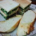 hirotyaa's cooksnap of when they made 母の味漬物サンド.