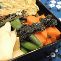 まんまるらあて's cooksnap of when they made さやいんげんと人参のたっぷり黒ゴマ和え♫.