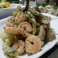 ｸﾏﾘｴ's cooksnap of when they made 海老とブロッコリーのレモングラス香味炒め.
