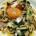 yuki0803's cooksnap of when they made 簡単♪生クリームで、カルボナーラ風パスタ.