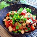 薄荷パン's cooksnap of when they made ひよこ豆のトマトミントサラダ.