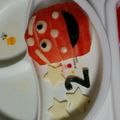 etsu4児ママ's cooksnap of when they made チャギントン＊ウィルソン弁当.