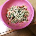 kreuzhazel's cooksnap of when they made 切干大根のポン酢マヨネーズサラダ.