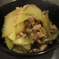 PARNELL's cooksnap of when they made はやとうりと豚ミンチのオイスター味噌炒め.