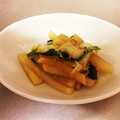 あやうりん's cooksnap of when they made 大根とにらと白菜の甘辛炒め.