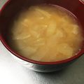 そらおのえくぼ's cooksnap of when they made 体ポカポカ☆白菜とえのきの味噌汁.