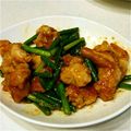 aya☆haru's cooksnap of when they made やわらか鶏肉とにんにくの芽～中華炒め.