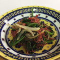 デラお's cooksnap of when they made ほうれんそうとコンビーフの炒めもの.
