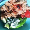 はにぉ's cooksnap of when they made ツナと生姜☆赤飯おにぎりチャーハン♪.