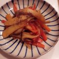 さりりり80's cooksnap of when they made エリンギのきんぴら.