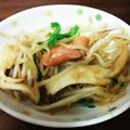 as0816's cooksnap of when they made 低カロ簡単☆エリンギともやしの炒め物.