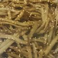 mi_lu224's cooksnap of when they made 我が家のきんぴらごぼうver.1.