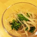 ぐ～たらりん's cooksnap of when they made もやしと菜の花のナムル.