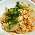 しらたまこもも's cooksnap of when they made 大根のそぼろあんかけ煮.