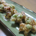 caramel-cookie's cooksnap of when they made 枝豆とさつま揚げのカレー風味揚げ.