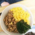 みぃみぃみぃみぃさん's cooksnap of when they made 簡単♡ 基本の鶏そぼろどんぶり.