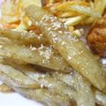 にゃぁくん's cooksnap of when they made 味見でなくなる？！サクサク揚げごぼう.