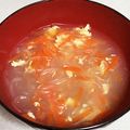 yuyorin's cooksnap of when they made ダイエットにも♪簡単あっさり春雨スープ♪.