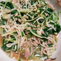 きょろ222's cooksnap of when they made 簡単さっぱり水菜とエノキとツナの和え物.